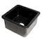 Alfi Brand Black Matte Square 18" x 18" Undermount / Drop In Fireclay Prep Sink ABF1818S-BM - alternate 2